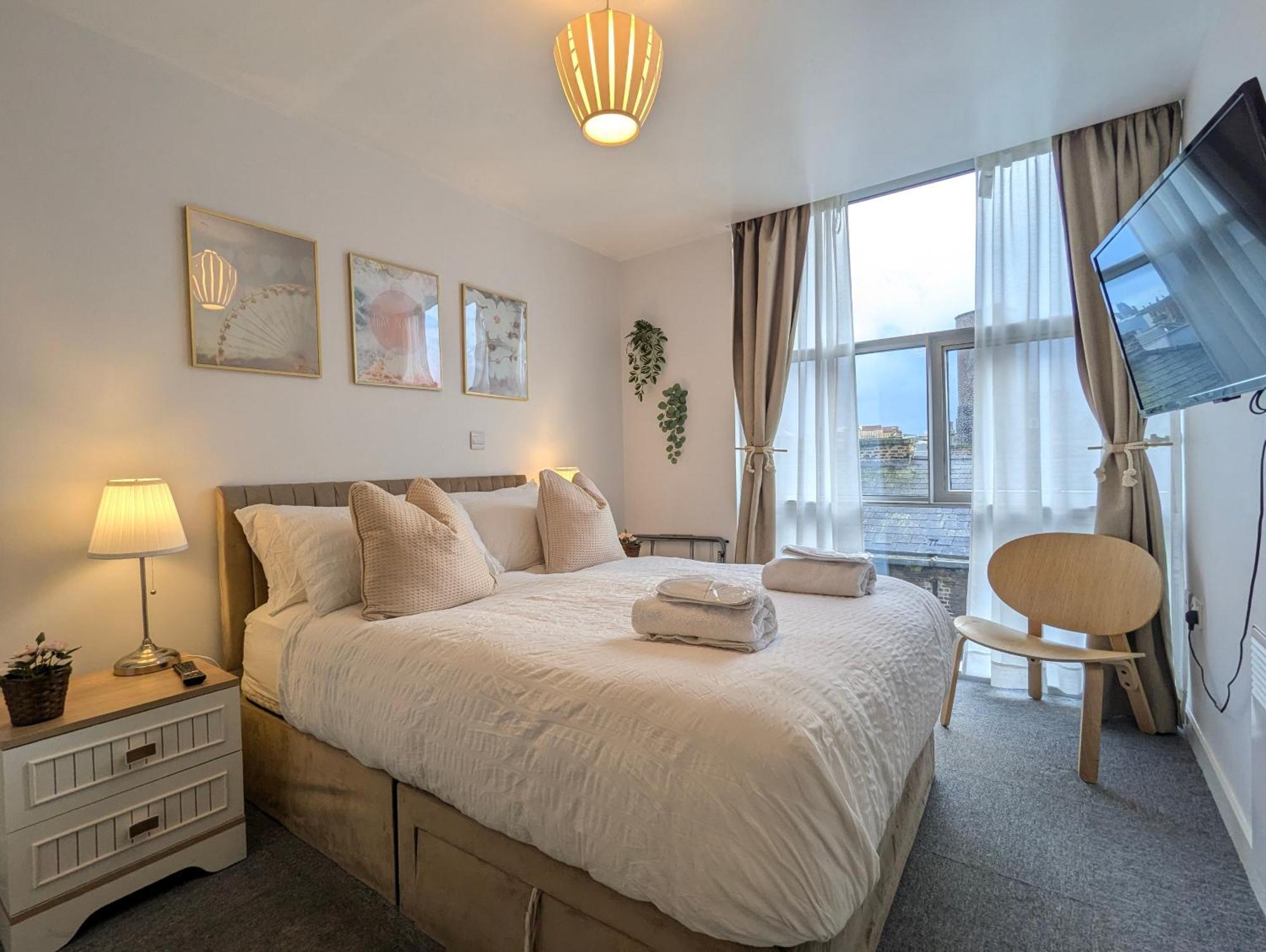 City Centre Morden 1-Bedroom Apt Near Dock Liverpool Buitenkant foto